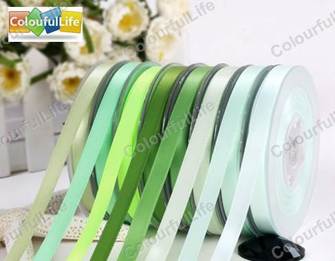 seafoam green satin ribbon