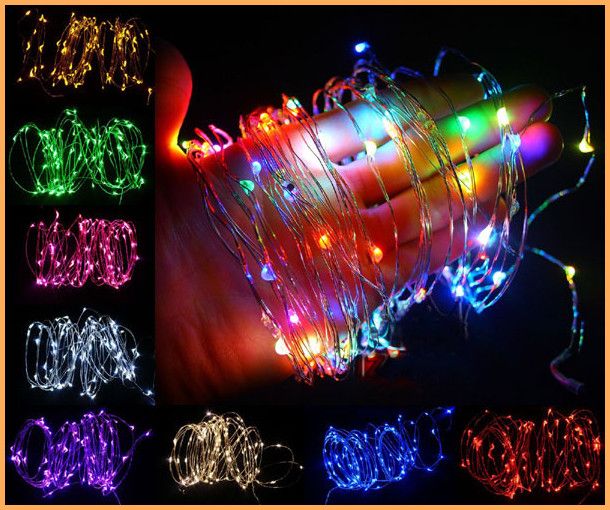 Multicolor Rgb Pink 10m 100 Led Copper Wire Garden String Multicolor Rgb Pink 10m 100 Led Copper Wire Garden String Le Fairy Lights Lamp For Decoration Dc12v Us Eu Au Plug Avaiable