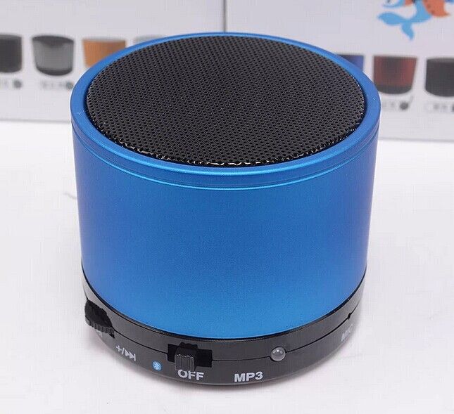 Vente en gros - Haut-parleurs Bluetooth S10 Mini haut-parleurs portables sans fil S11 Lecteur de musique HI-FI Home Audio pour iphone 5 iphone 4 Lecteur Mp3