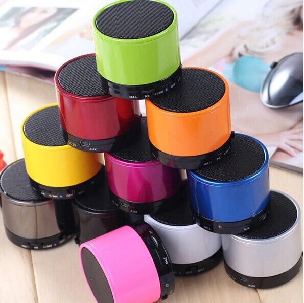 S10 Bluetooth Speakers S11 Mini Wireless Portable Speakers HI-FI Music Player Home Audio for iphone 5 iphone 4 Mp3 Player