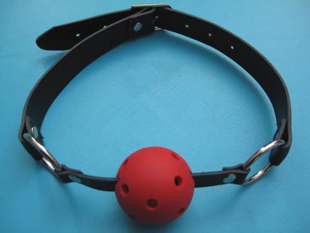 Wholesale New Open Mouth Bondage Red Silica Gel Ball Gag