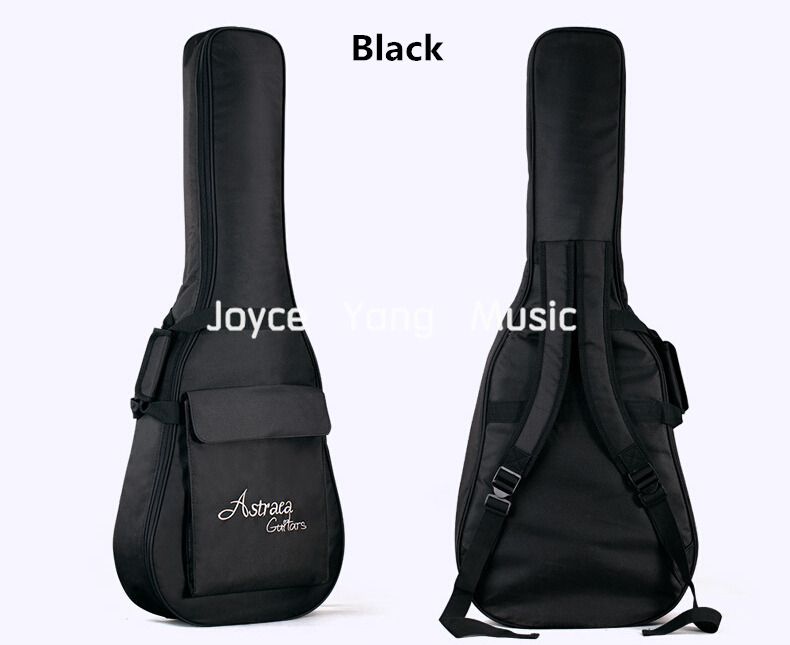 Deluxe Brown Black 40quot 41quot Acoustic Guitar Bag 600D Nylon Oxford Guitar Soft Case Gig Bag Wholes7100330