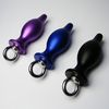 Ny aluminium Butt Plug Metal Anal Hook Ball Toy Fisting Toys Jeweled Bondage Gear Metal Sex Products4187683