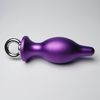 NEW Aluminum Butt Plug Metal Anal Hook Ball Toy Fisting Toys Jeweled Bondage Gear Metal Sex Products4620188