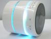 Partihandel - SF Gratis DHL Ny stil 3 LED Light Ring S09 Trådlös Mini Speaker Speakers Bluetooth HiFi Beatbox med MIC
