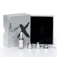 Wholesale Steel steel ceramic Dax big capacity wax vaporizer stainless steel Max atomizer rebuildable atomizer manufactuer coil for wax and dry herb