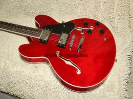 Wholesale guitar Custom red Jazz Guitar 335 Electric Guitar High Quality New Arrival guitar A123