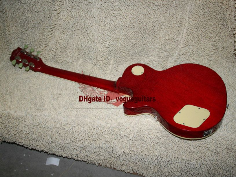 Custom Shop E -Gitarre Cherry Burst Solid 6 Saiten E -Gitarre High Quality8837468