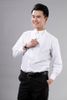 Ny stil Bomull Vit Män Bröllop / Prom / Middag Groom Skjortor Wear BrideGroom Man Shirt (37--46) D52