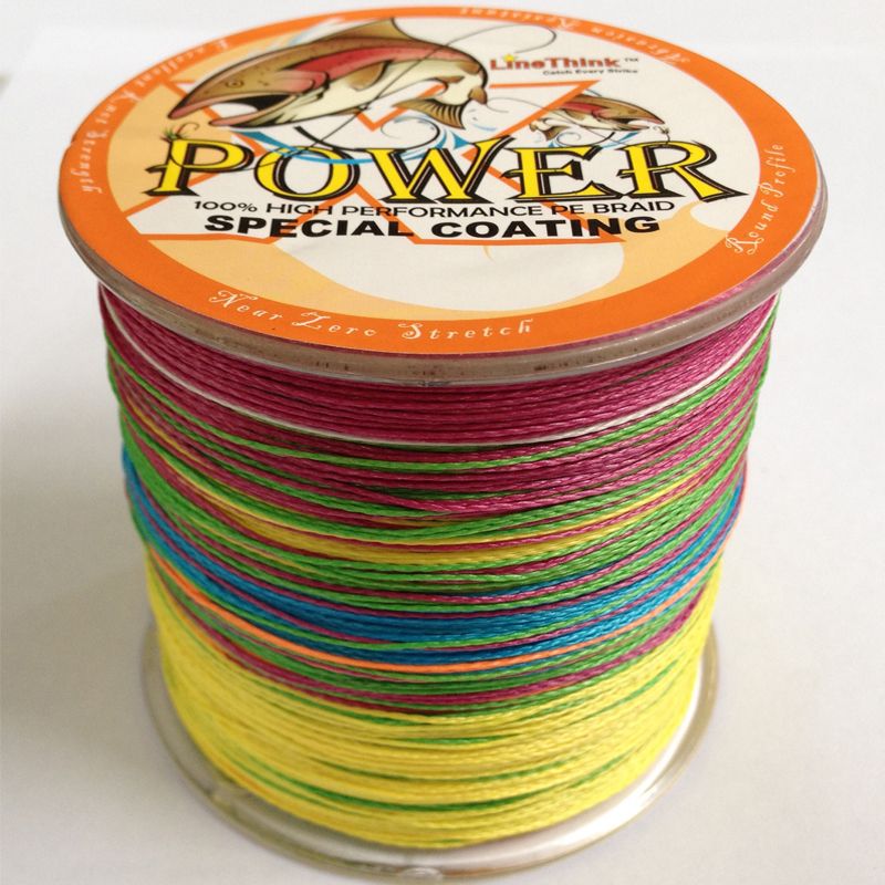 4 가닥 POWER 꼰 낚시 라인 500m Japanese Multifilament 라인 10lb-100 LB 믿을 수없는 Superline Zero Stretch