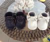 Chaussures en cuir pour bébés enfants bébé fille garçon Slip-On AntiSkid premières chaussures de randonnée