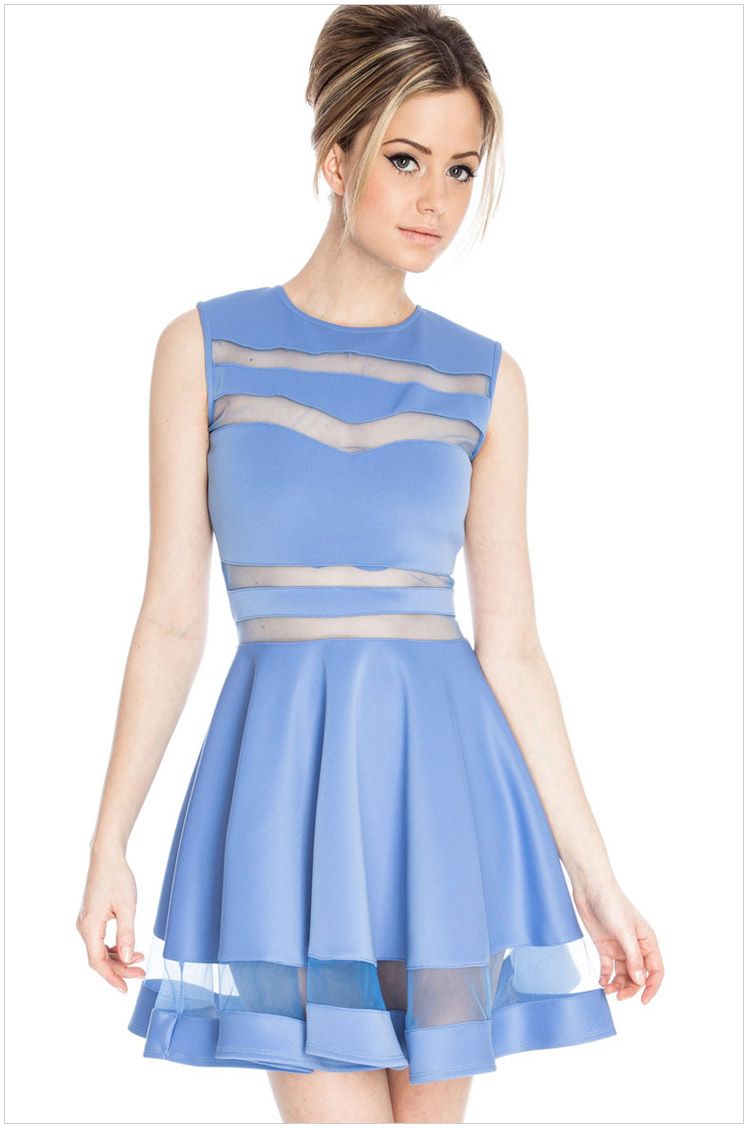 2014 Street Style New Fashion Dresses Women Sexy Mesh Patchwork A Line Party Dress Short Summer Casual Dress Plus Size Cocktail Dresses Online Short Cocktail Dresses From Baitao Inter 16 75 Dhgate Com