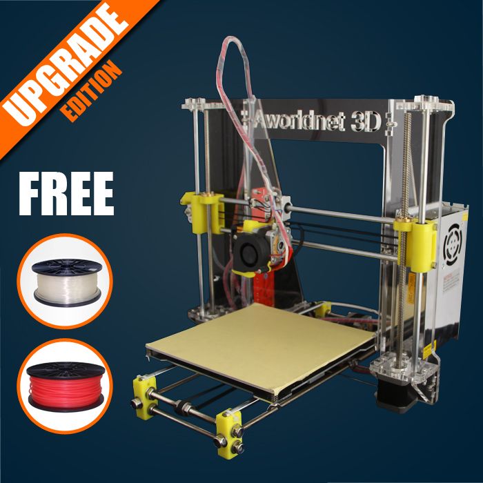 Prusa Reprap I3 Borlee 3D Printer DIY Kit A600 Impressora 3D 1.75mm 2