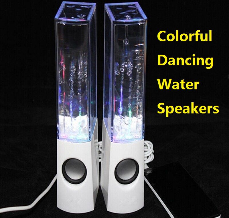 2019 LED Speaker Dancing Water Speaker Music Audio Player LED 2 In 1