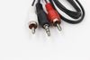 1.2M 3.5mm mâle Jack vers AV 2 RCA câble Audio stéréo pour MP3 DVD lecteur de musique 200 pcs/lot