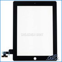 Wholesale For IPad Touch Screen Panel Glass Digitizer Replacement Parts Black White TA Free DHL