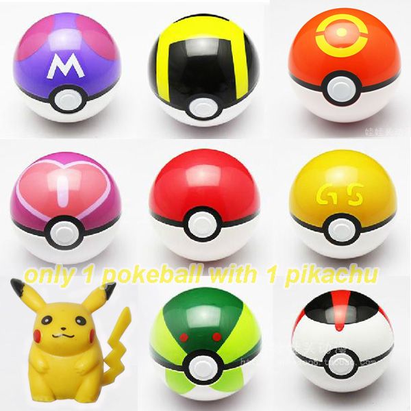 Discount 1x Cosplay New Pokeball Master Great Gs Ball Playset Action Figures Pop Up Plastic Pokel Ball Game Toy For Kid Free Monster Pikachu From China Dhgate Com