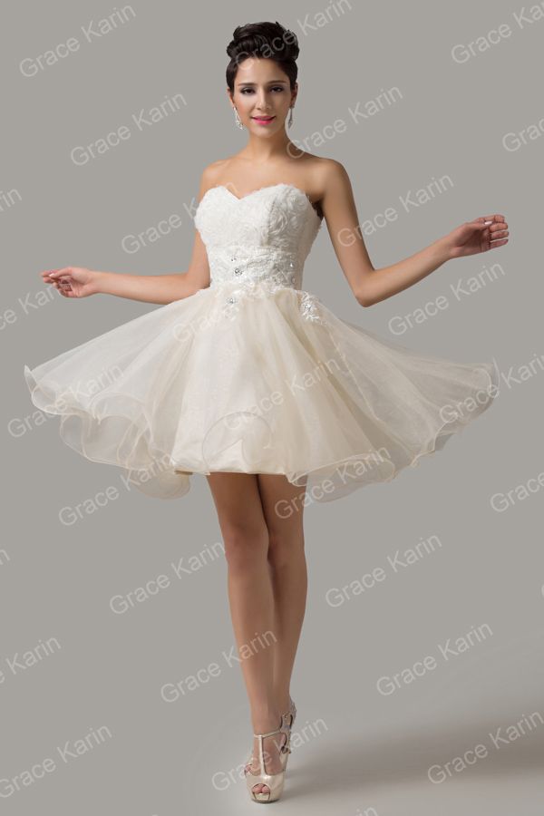 organza short frocks