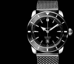 erkekler oto tarih BL20 için ücretsiz nakliye Sıcak Satış Erkekler mekanik saatler paslanmaz çelik Siyah kadran kol saati