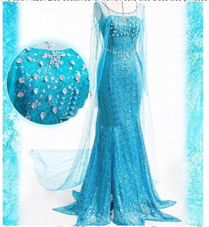 Elsa Costume Elsa Abito Adulto Congelati Costume Principessa Elsa Cosplay  Costumi Di Halloween Le Donne Snow Queen Frozen Vestito Personalizzato Da  84,3 € | DHgate Italy