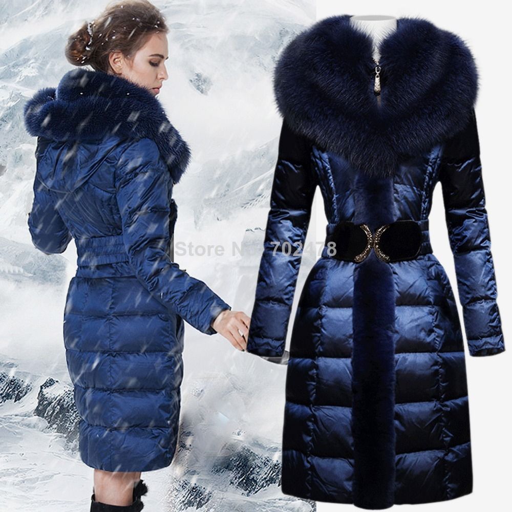 Ladies Long Down Coat Han Coats