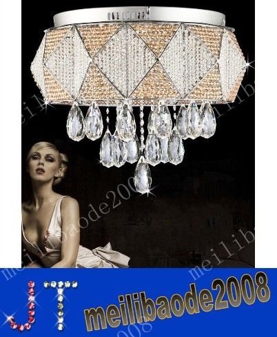 free shipping Modern Crystal Chandelier LED Lamp Led light Fixture Crystal lamps Ceiling Lamp Luster chandeliers MYY2088