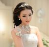 2014 BRIDE HAND CATENARY SUIT VIT DIAMOND VICK RING Back Wedding Dress Wedding Accessories Chain Armband Accessories2915936