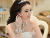 2014 noiva mão catenária terno branco diamante anel de casamento voltar vestido de casamento acessórios de casamento pulseira acessórios7086400