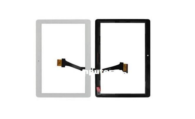 Groothandel - -originele nieuwe touchscreen digitizer glazen onderdelen voor Samsung Galaxy Tab2 P5100 zwart / wit