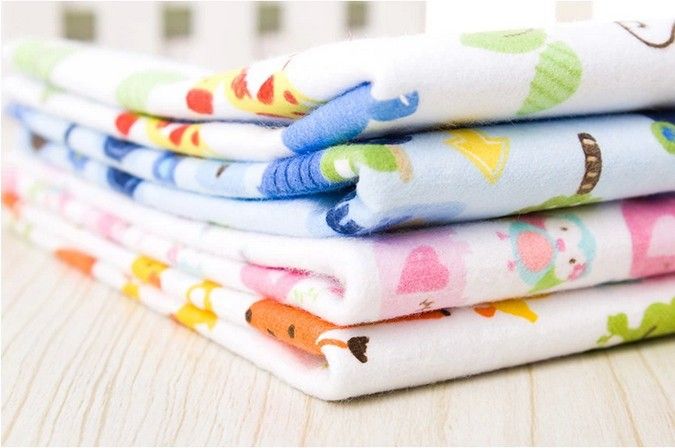 Baby Nappy Changing Pad Breathable Soft Flannel Waterproof Sheet
