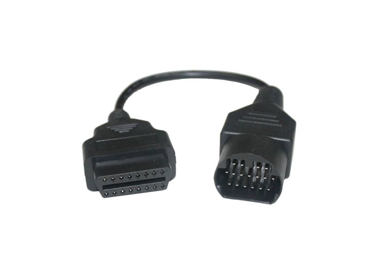 Câbles et connecteurs de diagnostic du téléphérique Mazda 17Pin Câble OBD2 de l'adaptateur Mazda 17Pin OBD2 pour Mazda