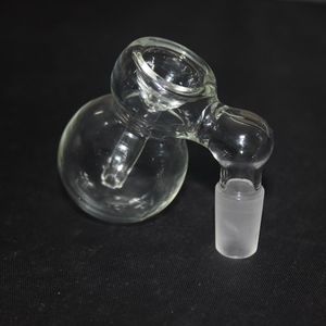 Tigela coletora de cinzas de vidro multifuncional 14 mm/18 mm para narguilé cabaça coador de dois tamanhos