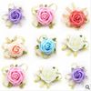 New Romantic Real Toque PU Decoração Do Casamento 10 pcs Artificial Flor Rosa Pulso Corsages Vermelho Azul Rosa FL911