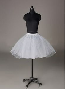 New Arrival Darmowa Wysyłka Urocza Gorąca Sprzedaż Bridal Krótki Petticoat W Biały Suknie Ślubne Kwiat Dziewczyny Crinoline Wysoka jakość