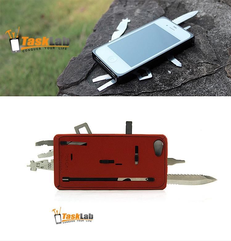 Phone Case Multifunctional Swiss Army Knife Metal Frame Protective