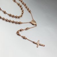 Cheap Gold Rosary Necklace For Men | Free Shipping Gold Rosary Necklace