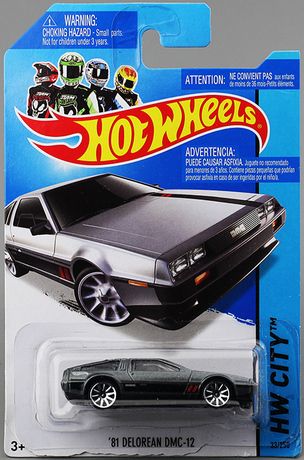 delorean dmc hot wheels