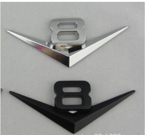 

3d металла V8 эмблемы знак авто смещения автомобиля стикер автомобиля стайлинга ав