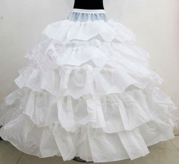 

Новый в наличии четыре обруч свадебные аксессуары юбка скольжения свадебный кринолин для бальные платья Quinceanera свадьба бесплатная доставка