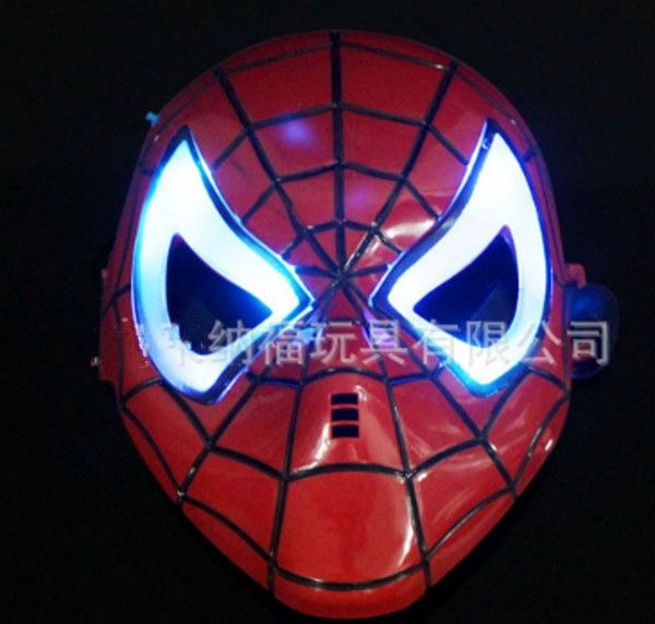 Postcode Oh Betrouwbaar Cosplay Glowing Spiderman Spider Man Mask With Blue LED Eyes For Kids Boys  From From Ningmin2013, $4.83 | DHgate.Com