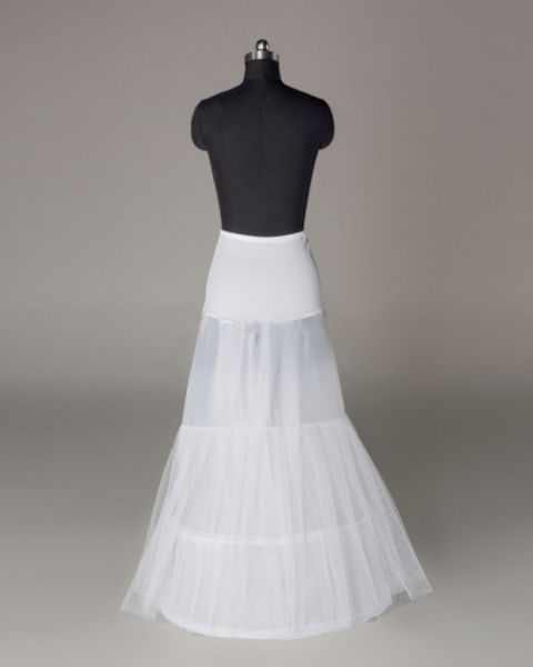 Jupon sirène blanc, sous-jupe Crinoline pour robes de mariée, accessoires de mariée, vente 2019, 83629811619638