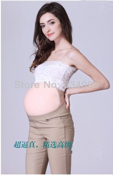 gefälschter schwangerer Bauch Silikonbauch schwangere Frau gefälschter  Bauch gefälschter schwangerer Bauch für Männer und Weman heiße 