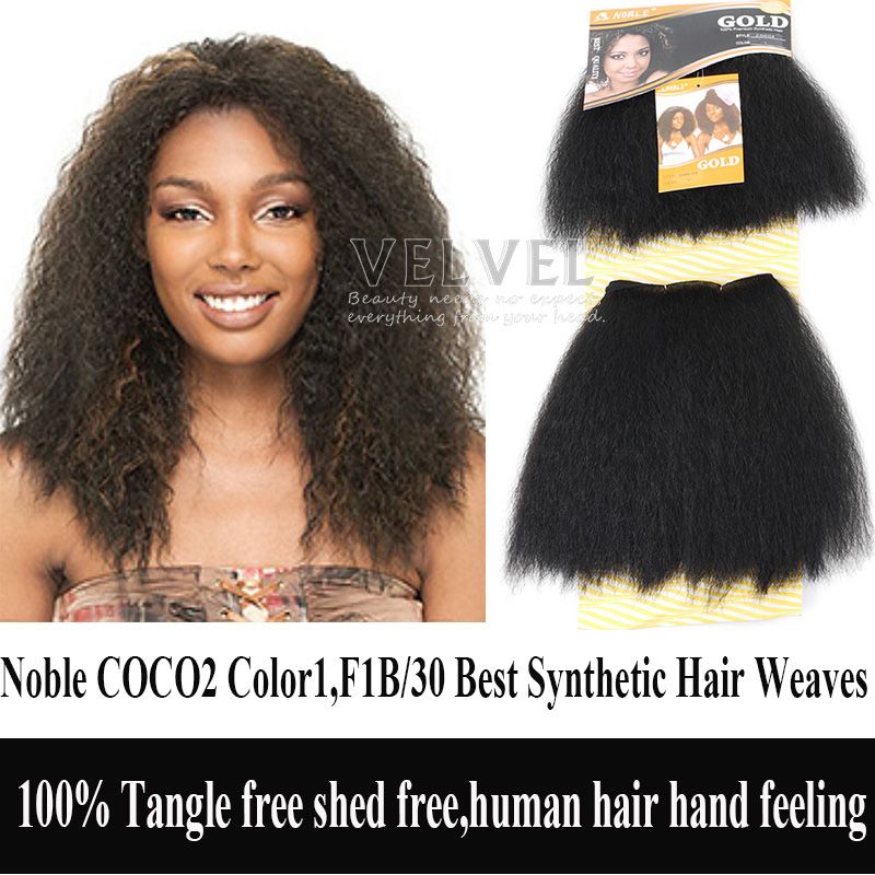 Noble Gold Coco2 Length 10 1 1b 30 Premium Synthetic Hair Weaves