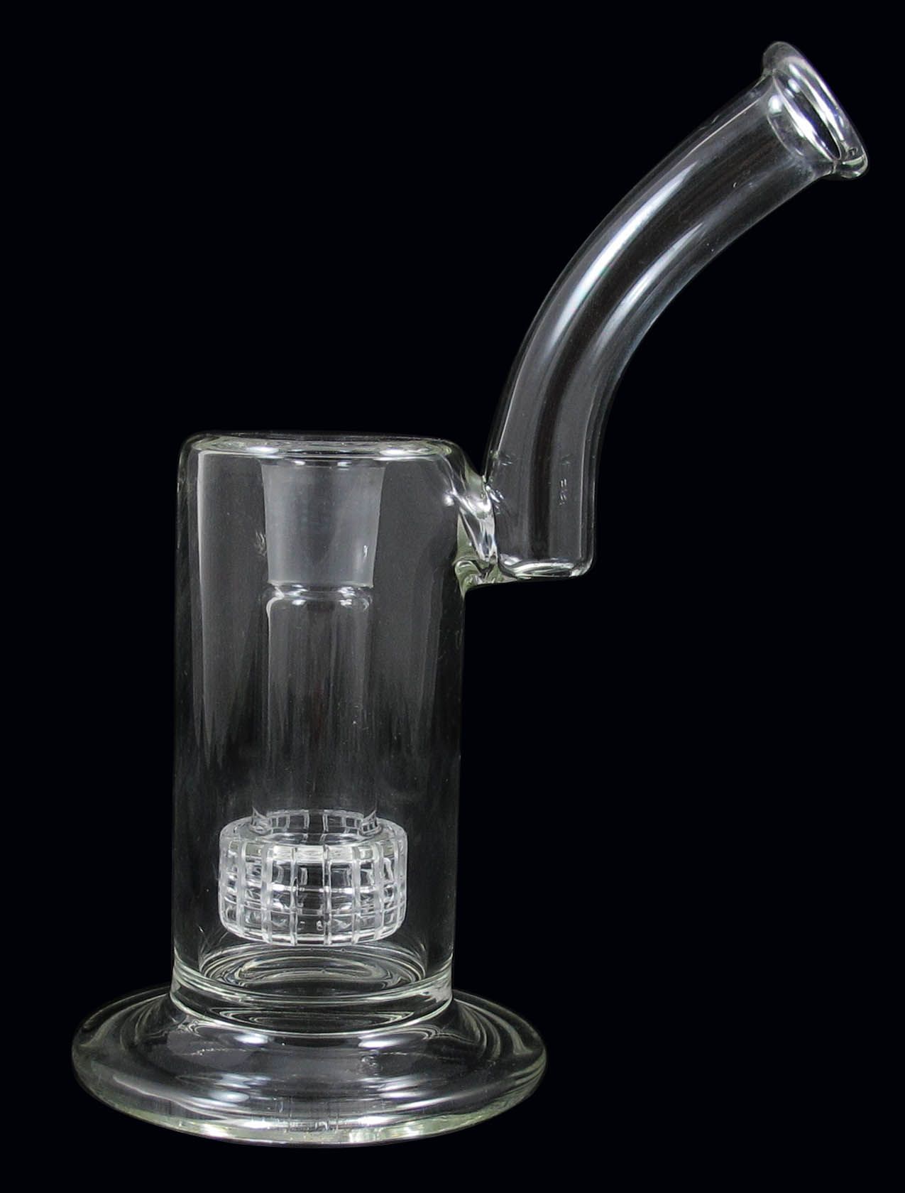 D020-D 9 cali bubbler szklane bong sidecar perkolator fajka do palenia wody ręcznie robione dwie funkcje