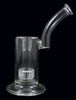 D020-D 9 Inch Bubbler Glass Bong Sidecar Percolator Water Roken Pijp Handgemaakte Twee functies