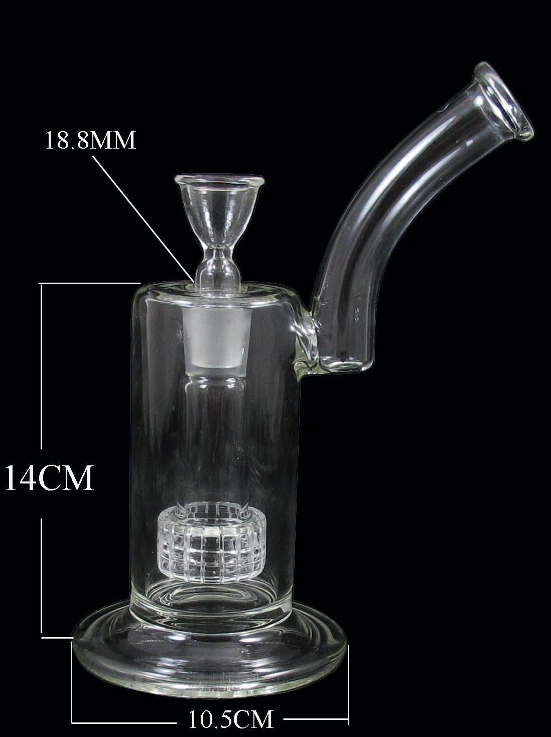 Best And Cheapest Hookahs D020 D 9 Inches Bubbler Glass Bong Water