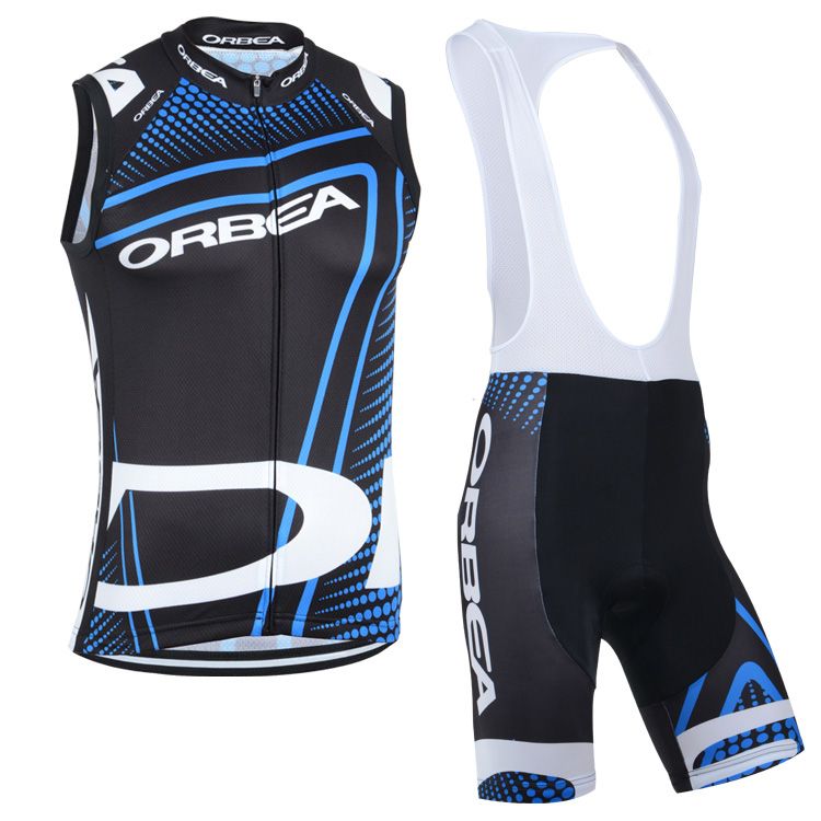 

Wholesale! 2014 ORBEA Sleeveless Vest Cycling jersey Cycling Clothes / Cycling short sleeveless vest + (bib) Shorts suits SIZE:S-XXXL, Black;red