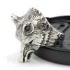 Darmowa Wysyłka Personal Design Wild Wilk Head Ring 316L Ze Stali Nierdzewnej Mężczyzna Chłopiec Moda Biżuteria Band Party Cool Wolf Ring