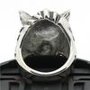 Gratis frakt Personlig Design Wild Wolf Head Ring 316L Stainless Steel Man Boy Fashion Smycken Band Party Cool Wolf Ring