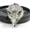Darmowa Wysyłka Personal Design Wild Wilk Head Ring 316L Ze Stali Nierdzewnej Mężczyzna Chłopiec Moda Biżuteria Band Party Cool Wolf Ring